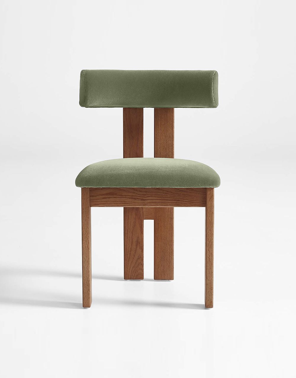 Green Mohair Dining Chair